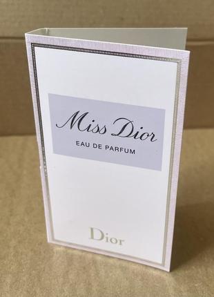 Christian dior miss dior eau de parfum 1ml