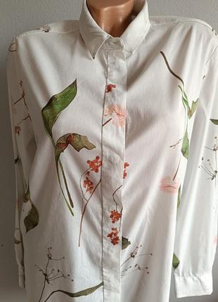 Сорочка, блуза, квітковий принт, nile.