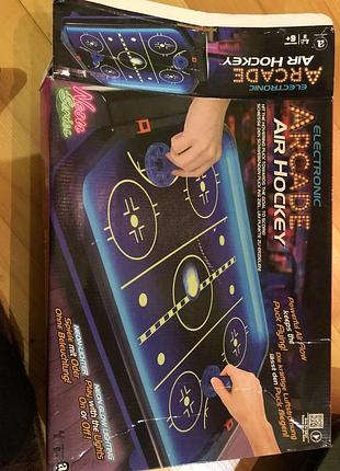 Настольная игра electronic arcade air hockety