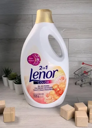 Гель для стирки 5,775 л lenor для цветных вещей