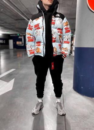 Пуховик the north face // куртка tnf + екопух