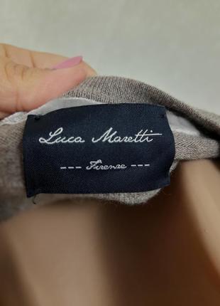 Свитер пуловер мериносовая шерсть италия luca maretti7 фото