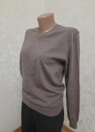 Свитер пуловер мериносовая шерсть италия luca maretti3 фото