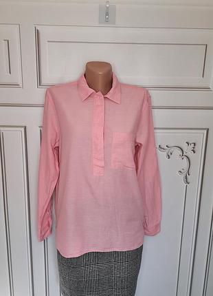 Рубашка льон+котон