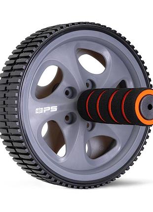 Колесо ролик для преса спортивний гімнастичний тренажер для преса power system ps-4006 grey/black ku-22
