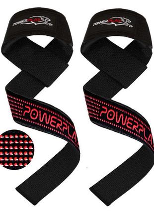 Лямки для тяги спортивные эластичные ремешки для тяги для пауэрлифтинга powerplay 7064...