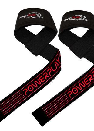 Лямки для тяги спортивные эластичные ремешки для тяги для пауэрлифтинга powerplay 7064...