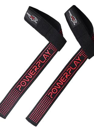 Лямки для тяги спортивные эластичные ремешки для тяги для пауэрлифтинга powerplay 7064...