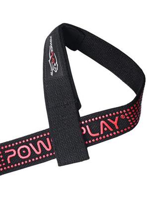 Лямки для тяги спортивные эластичные ремешки для тяги для пауэрлифтинга powerplay 7064...