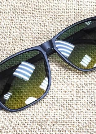 Очки антифара линза поляризационная  желто-зеленая