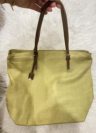 Кожаная сумка furla 2