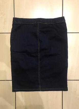 Юбка джинсовая ostin, размер м2 фото
