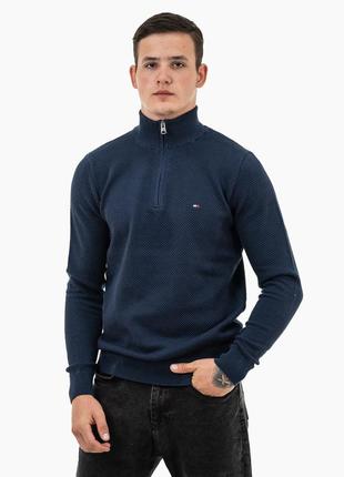 Кофта мужская tommy hilfiger th-0289 dark blue m (46-48)