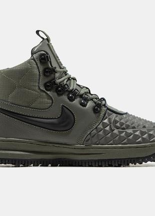 Мужские зимние кроссовки nike lunar force 1 duckboot мех❄️