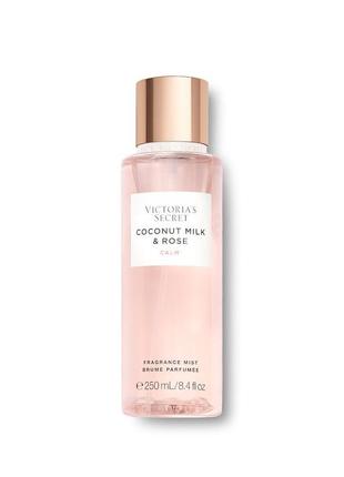 Ароматный мист для тела natural beauty body care «coconut milk &amp; rose». victoria’s secret. оригинал 🇺🇸