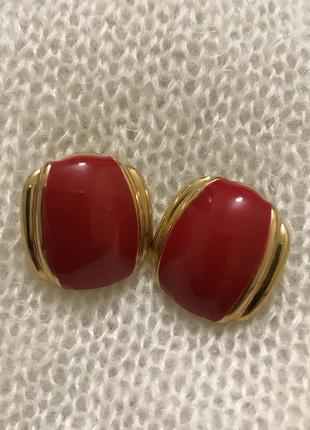 Серьги винтаж в стиле monet