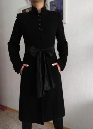 Кашемiр- верджинська вовна ексклюзивне стильне пальто