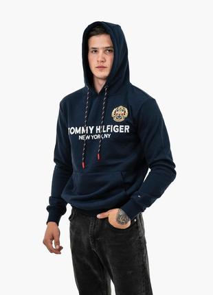 Худи мужское tommy hilfiger th-15020 dark blue xl5 фото