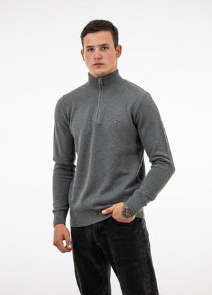 Кофта мужская tommy hilfiger th-0289 grey m (46-48)
