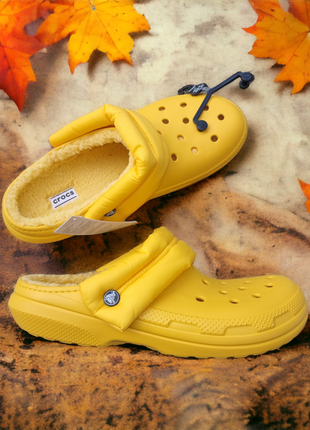 Сабо на меху crocs lined m13-47/49-31cm