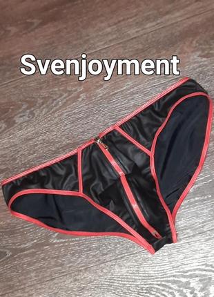 Трусы слипы застежка молния спереди р.xl от svenjoyment