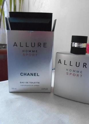 Chanel allure homme sport, 100 мл3 фото