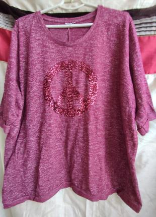 Туника, кофта, батал