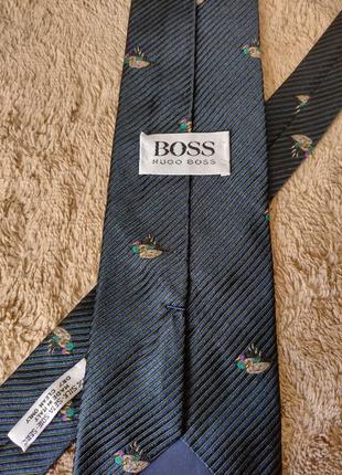 Оригінальна краватка hugo boss вінтаж2 фото