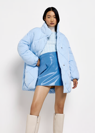 Теплая удлиненная куртка river island