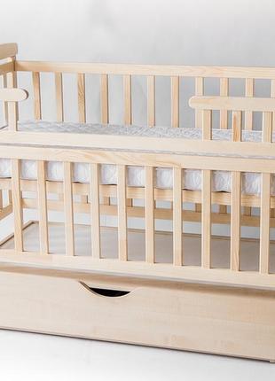 Детская кроватка-трансформер "лодочка"    ольха2 фото