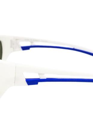 Защитные очки с поляризацией bluwater seaside white polarized (g-tech™ blue), синие зеркальные3 фото
