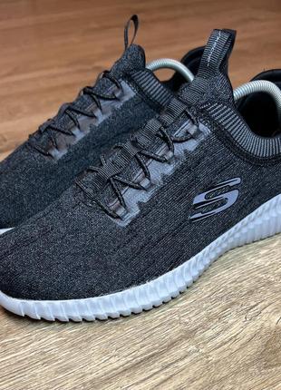 Кросівки skechers bkgy elite flex7 фото