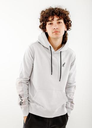 Чоловіче худі australian city fleece-slam hoodie сіре s (7dlsufe0018-733 s)