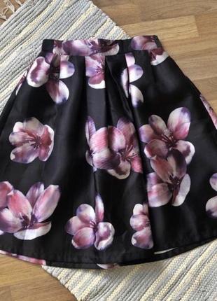 Спідниця міді - магнолії