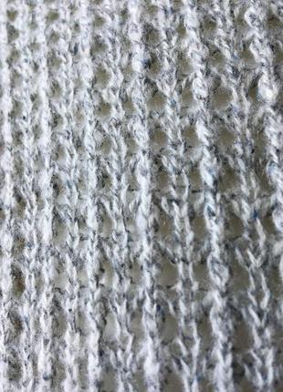 Stefanel italy оригинальный итальянский асимметричный пуловер из шерсти шёлка вискозы и кашемира7 фото