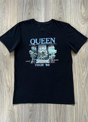 Мужская оригинальная хлопковая футболка с принтом мерч queen merch