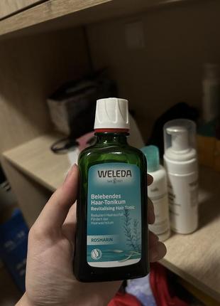 Тонік-стимулятор при втраті волосся з екстрактом розмарину «weleda belebendes haar-tonikum»