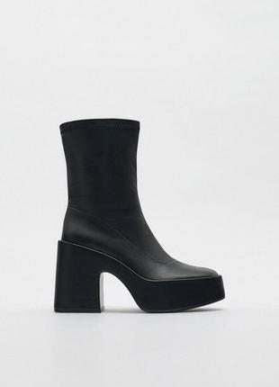 Ботильйони черевики зара zara