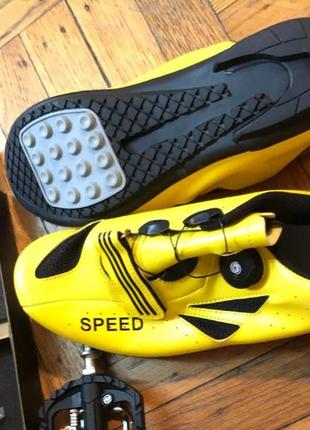 ❤️‼️новые велокроссовки🔥😱 велобутсы обуви для велоспорта кроссовки с шипами для спринтеров2 фото