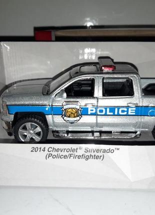 2014 chevrolet silverado police kinsmart 1 32 199 135056015