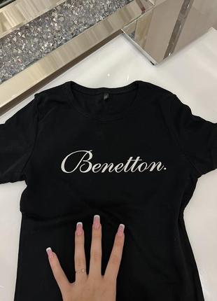 Стильная футболка benetton3 фото