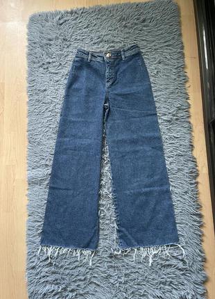 Pull & bear стильные джинсы wide leg из свежих коллекций