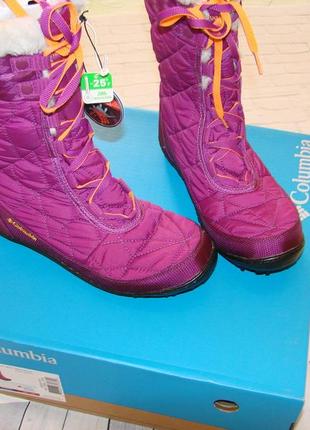 Зимові чоботи columbia waterproof omni-heat оригінал5 фото