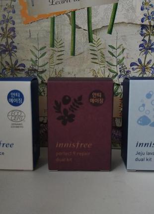 Антивікова лінія тонер+лосьйон innisfree perfect 9 repair dual kit3 фото