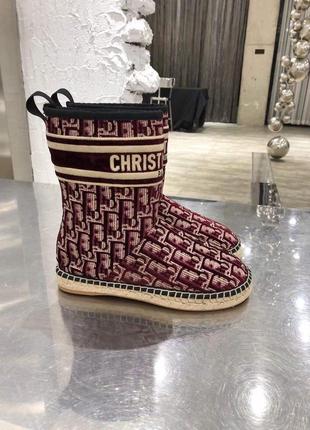 Угги и в стиле christian dior7 фото