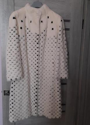 Норковое пальто ( шуба) от бренда vlasta kopylova
