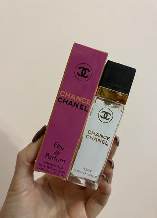 Папфуми chanel - chance 40 мл.💗 парфуми, духи, туалетна вода, спрей, тестер, пробнік