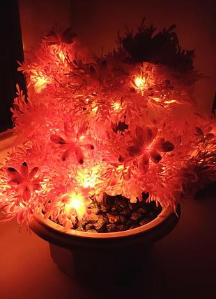 Светильник-ночник "дерево бонсай" на батарейках3 фото