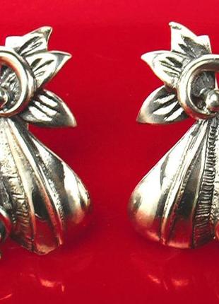 Серьги серебро 925 проба 5,76 грамма