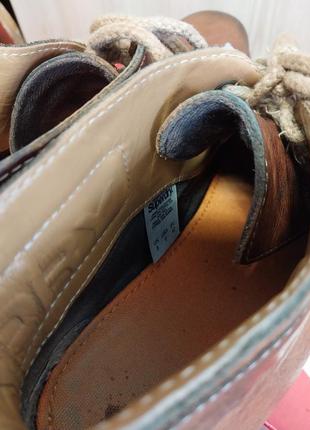 Качественные стильные кожаные брендовые ботинки super dry5 фото